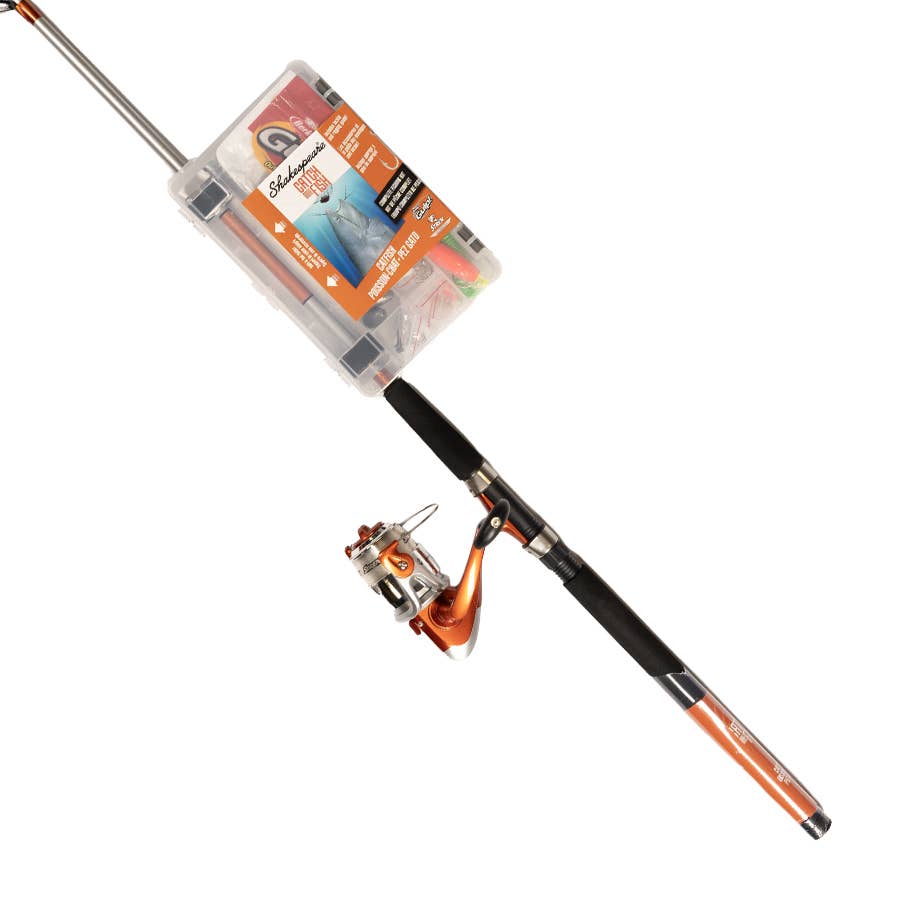 Shakespeare Catch More Fish Catfish Spinning Combo Kit - 7'